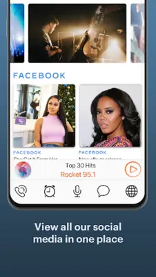 Rocket 95.1 android App screenshot 0